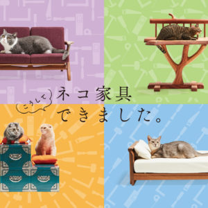【猫にも猫専用家具を? 猫の為の家具】 【猫にも猫専用家具を? 猫の為の家具】