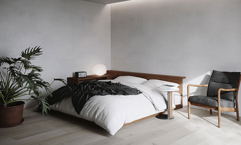 素材と佇まいで選ぶ、ベッドフレーム5選