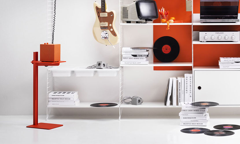 空間にアクセントを。スチール家具5選