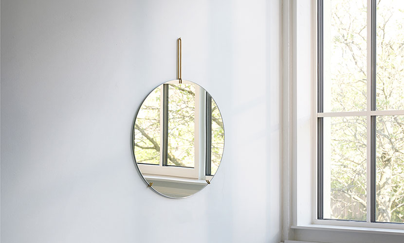 アートのように飾る、デザイン壁掛けミラー5選
